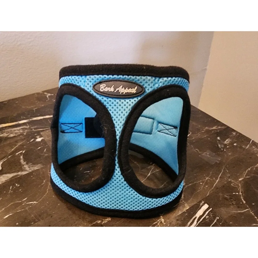 Bark Appeal Step in Dog Harness in Size Small Turquoise